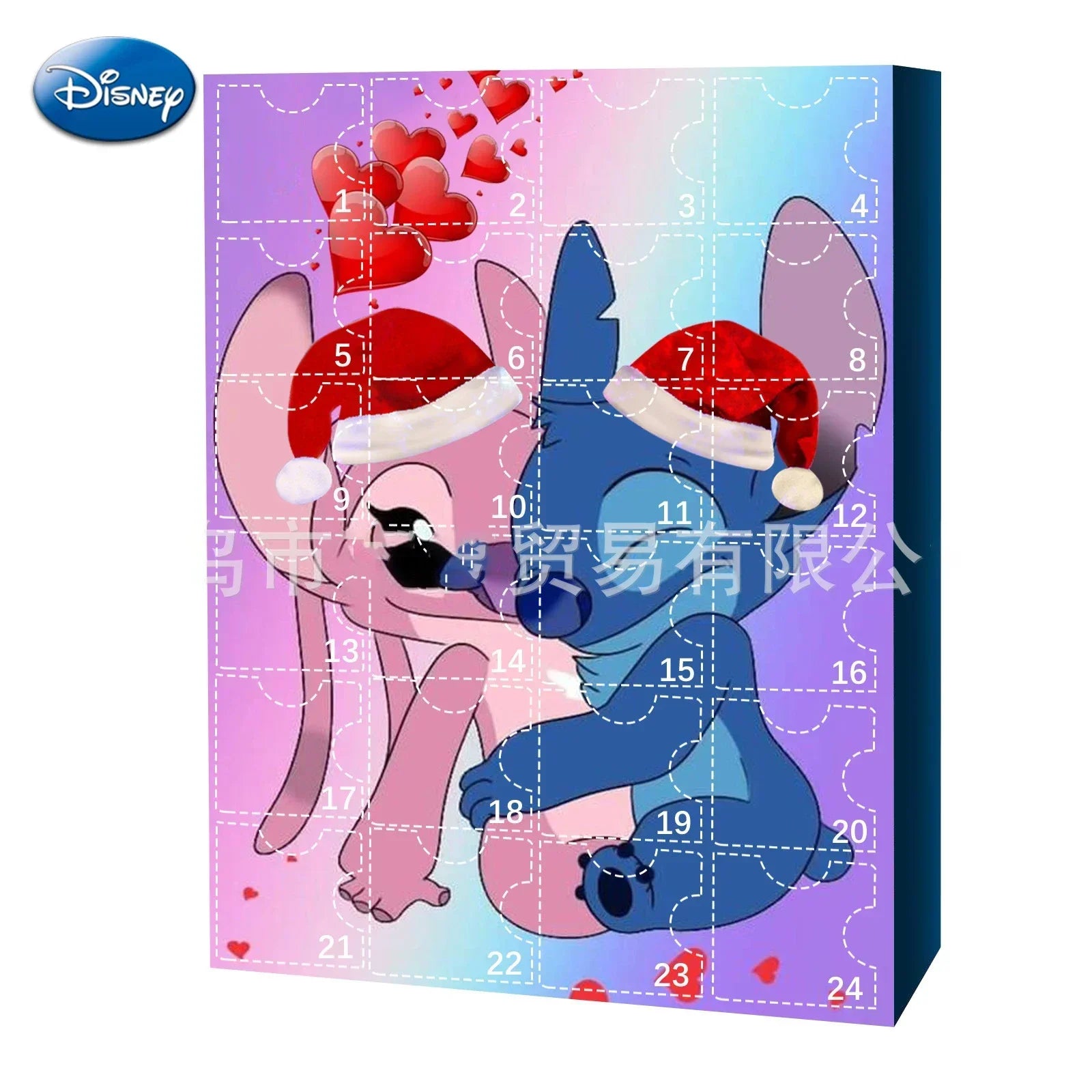 Kalendarz adwentowy Lilo i Stitch z figurkami