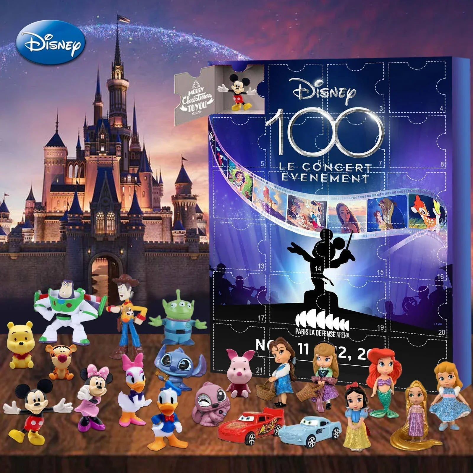 Kalendarz adwentowy Lilo i Stitch z figurkami