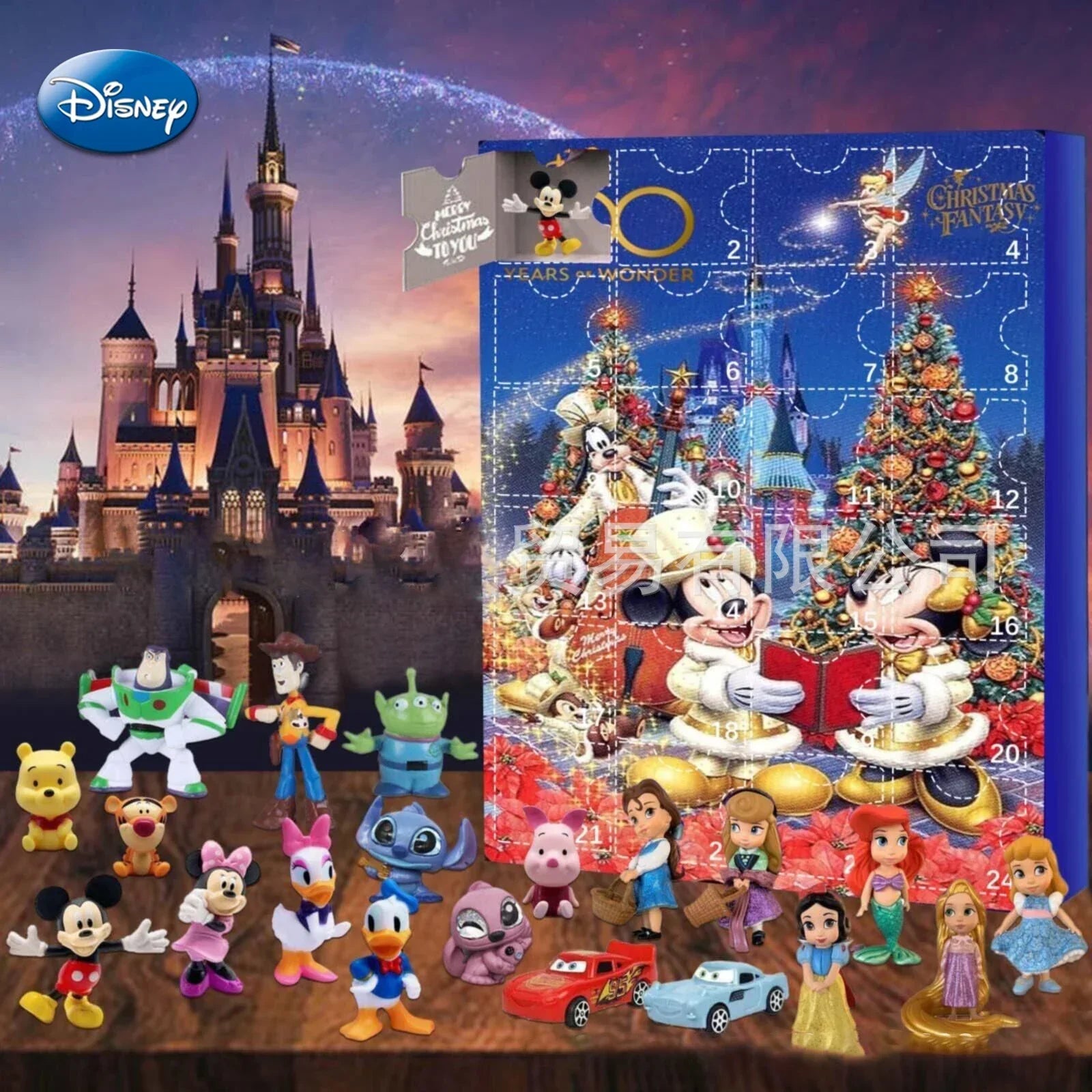 Kalendarz adwentowy Lilo i Stitch z figurkami
