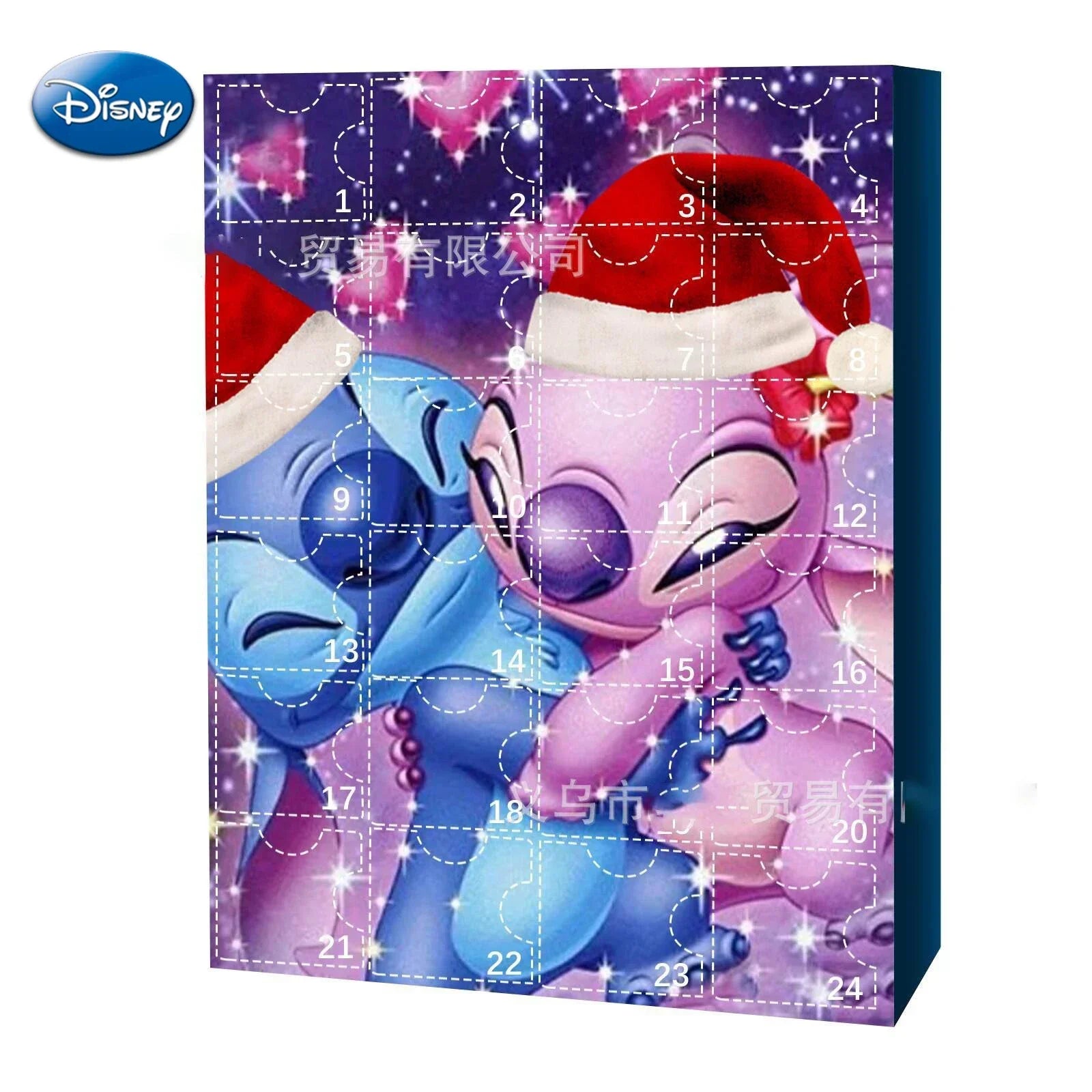 Kalendarz adwentowy Lilo i Stitch z figurkami