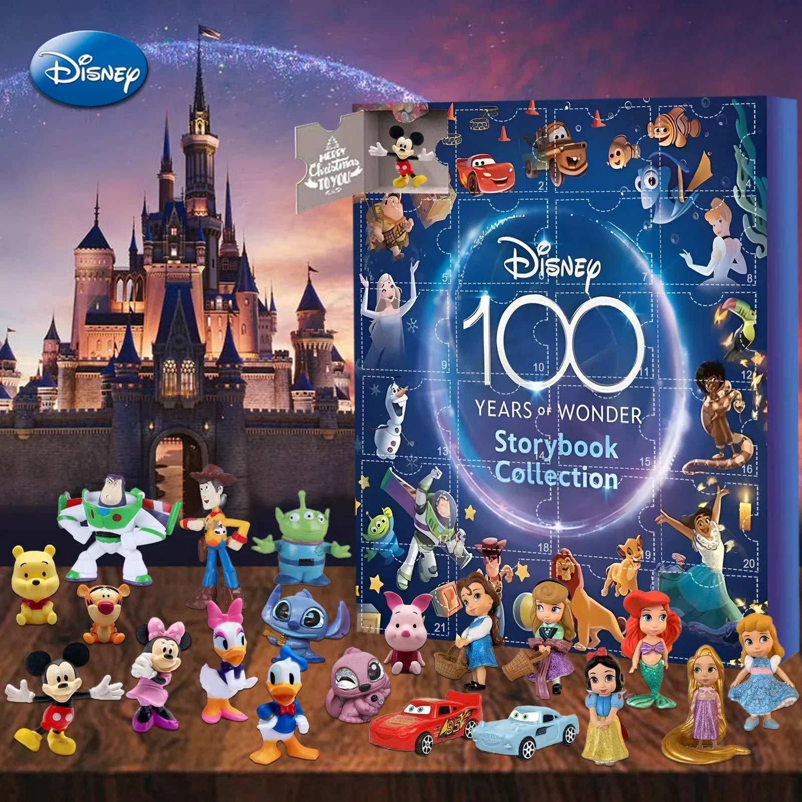 Kalendarz adwentowy Lilo i Stitch z figurkami